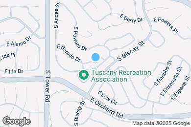 Map image of the property - 18842 E Dorado Pl