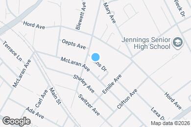 Map image of the property - 2434 Akins Dr