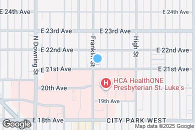 Map image of the property - 2100 Franklin St