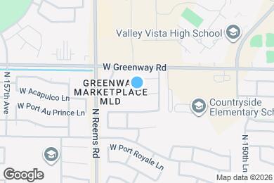 Map image of the property - 15370 W Acapulco Ln