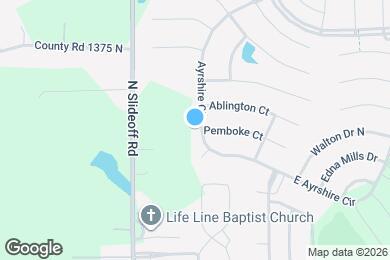 Map image of the property - 13600 Ayrshire Cir