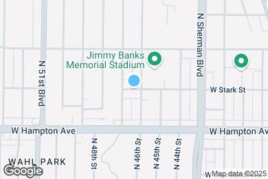 Map image of the property - 4616 W Stark St