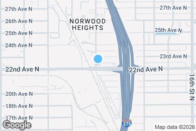 Map image of the property - 2179 22nd Ave N