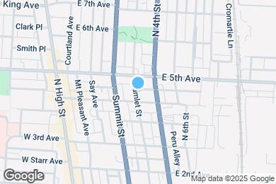 Map image of the property - 1142 Hamlet St