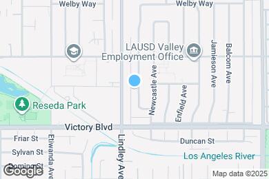 Map image of the property - 6501 Hesperia Ave
