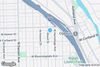 Map image of the property - 1935 N Wood