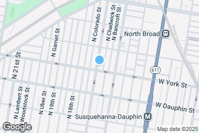 Map image of the property - 2409 N 17th St