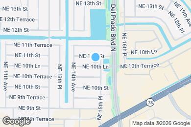 Map image of the property - 1505 NE 10th Ln