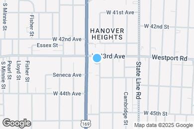 Map image of the property - 4308 Francis St