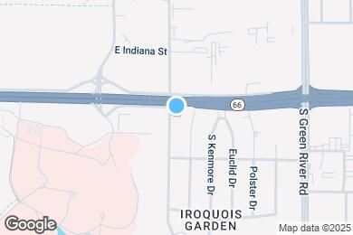 Map image of the property - 22 S Congress Ave