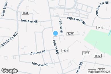 Map image of the property - 1612 18th Ave NE