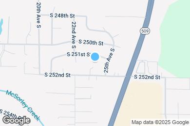 Map image of the property - 25107 23rd Ct S