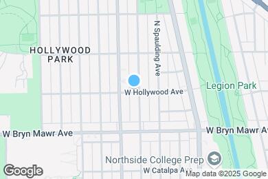 Map image of the property - 3336 W Hollywood Ave