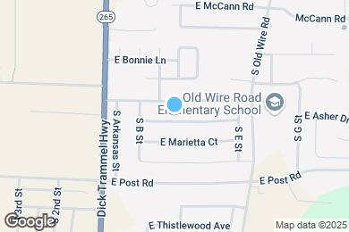 Map image of the property - 309 E Asher Ct
