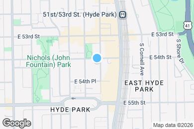 Map image of the property - 5410 S Harper Ave