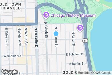 Map image of the property - 1504 N Dearborn Pkwy