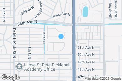 Map image of the property - 555 52nd Ave N