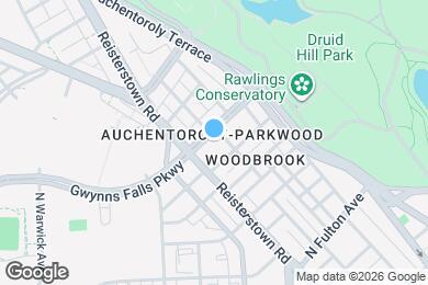 Map image of the property - 1711 Gwynns Falls Pky