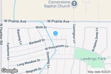 Map image of the property - 7833 N Hilliard Ct