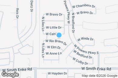 Map image of the property - 41192 W Rio Bravo Dr