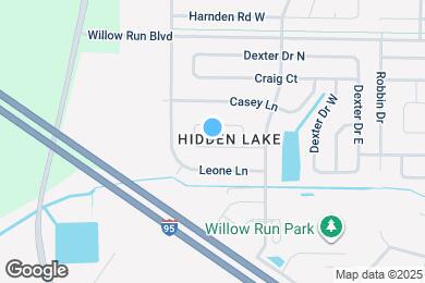 Map image of the property - 1517 Rusty Cir