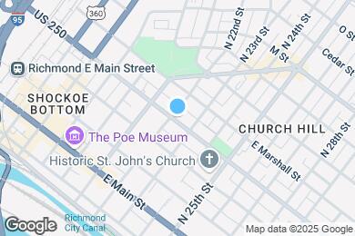 Map image of the property - 2200 E Broad St