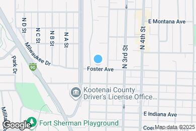 Map image of the property - 111 E Foster Ave