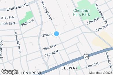 Map image of the property - 2622 N Lexington St