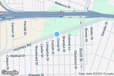 Map image of the property - 7806 Comal St