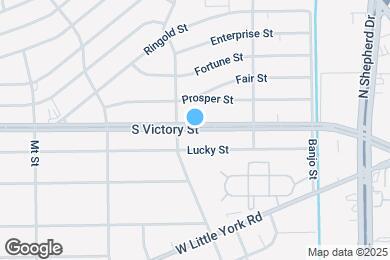 Map image of the property - 851 S Victory Dr