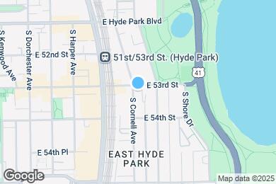 Map image of the property - 5331 S Cornell Ave