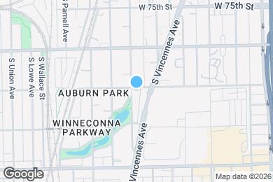 Map image of the property - 7701-7707 S Stewart Ave