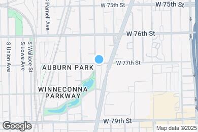 Map image of the property - 7701 S Stewart Ave Chicago, IL 60620