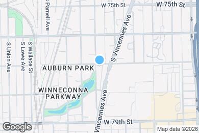 Map image of the property - 7701 S Stewart