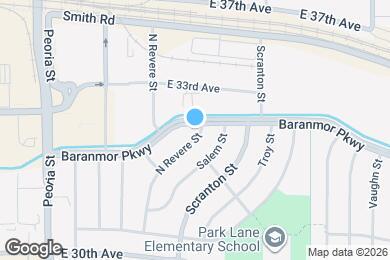 Map image of the property - 3285 Revere St