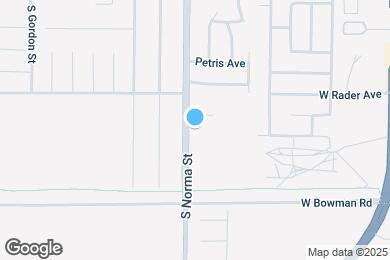Map image of the property - 728 S Norma St