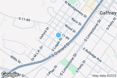 Map image of the property - 618 S Logan St