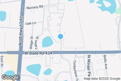 Map image of the property - Avenues at Winter Springs
