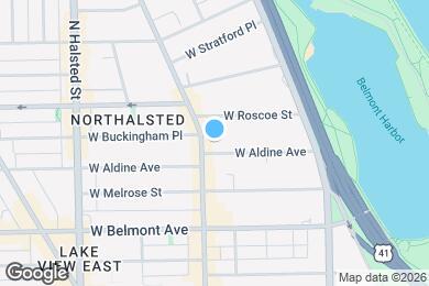 Map image of the property - 560 W Aldine Ave