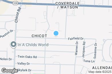 Map image of the property - 7018 Fairfield Dr