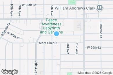 Map image of the property - 3410 W 27th St