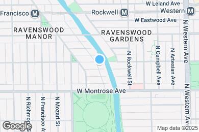 Map image of the property - 2709 W Sunnyside Ave