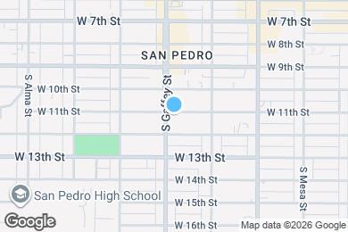 Map image of the property - 687 W 11th St