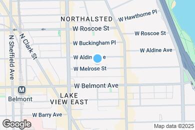 Map image of the property - 660 W Melrose St