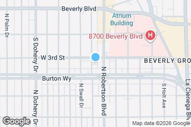 Map image of the property - 314 S Clark Dr
