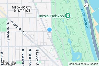 Map image of the property - 2000 N Lincoln Park W