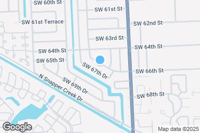 Map image of the property - 10790 SW 66th Dr