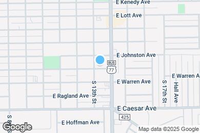 Map image of the property - 910 E Doddridge Ave