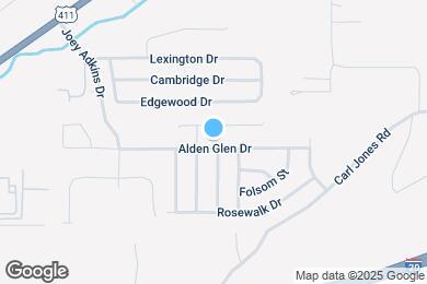 Map image of the property - 1117 Alden Glen Dr
