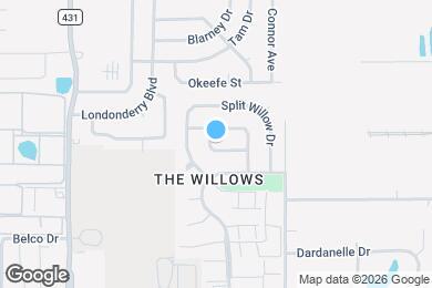 Map image of the property - 4755 White Willow Ln